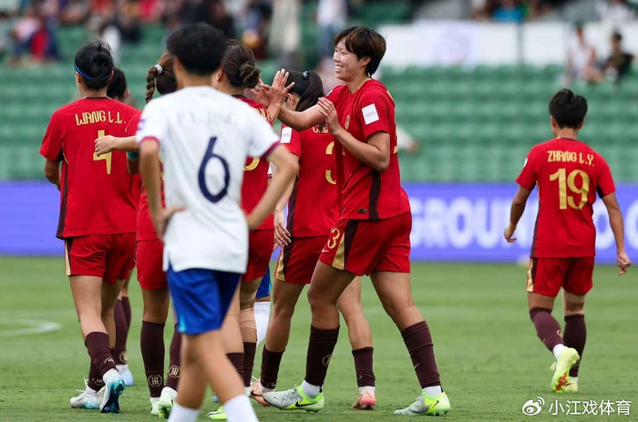 中国女足加时赛2-0力克中国台北 晋级四强并提前