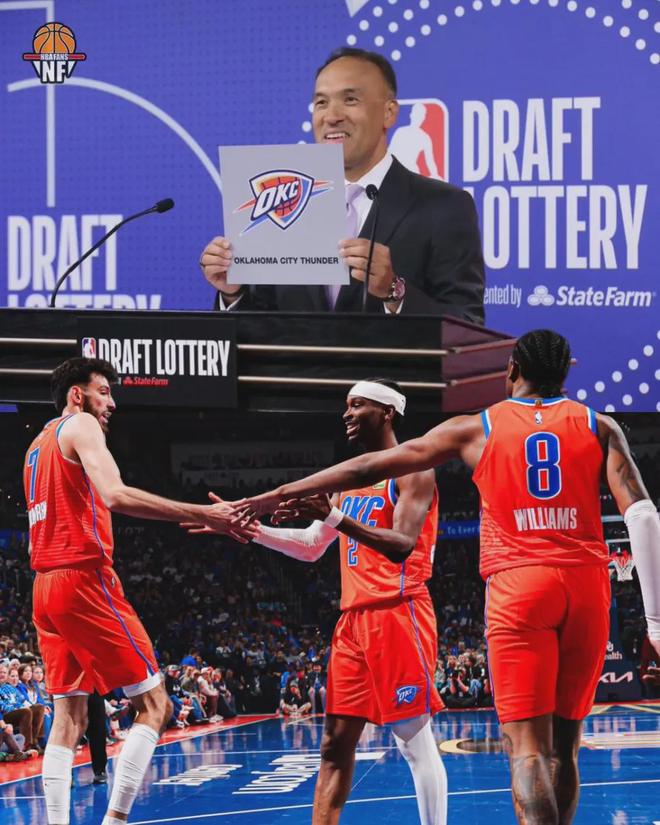 雷霆状元签概率飙升至1.5%，快船交易历史与未来